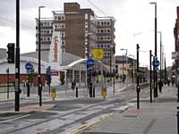 Central Tram Stop in Union Street 27.01.2014.   Alwyn Smith